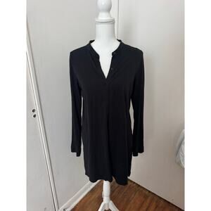 Eileen Fisher Dark Blue Cardigan Buttons